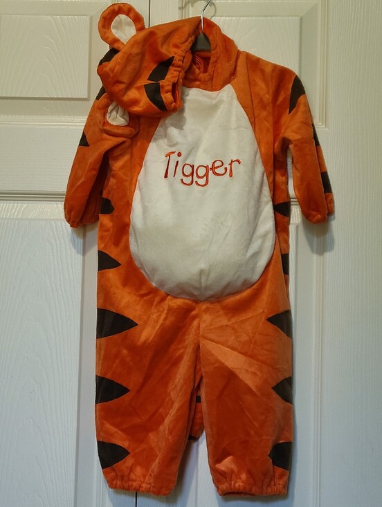 Toys"R"Us Other - Toys R Us Disney Tigger Plush Baby Costume 9-12M Winnie the Pooh Halloween